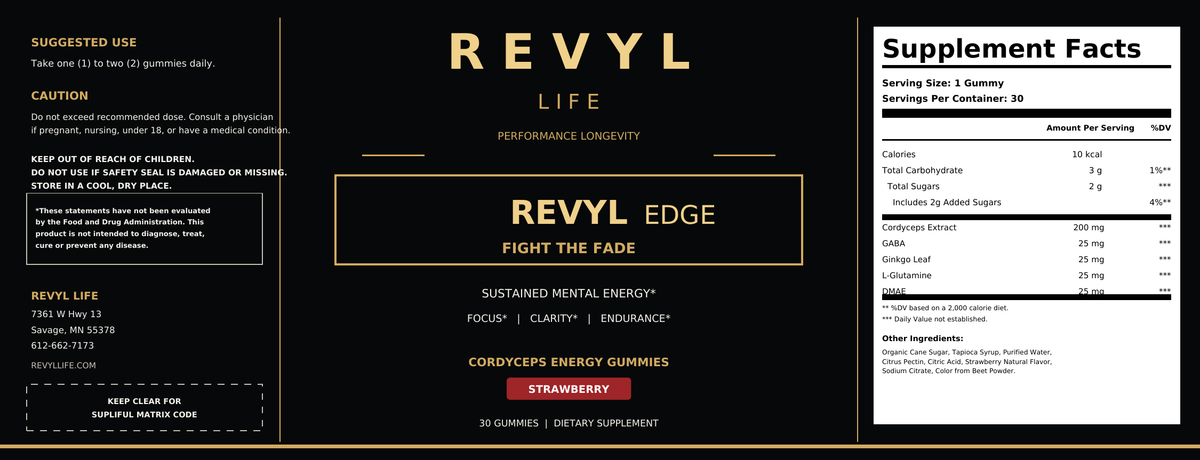 Cordyceps Energy Gummies